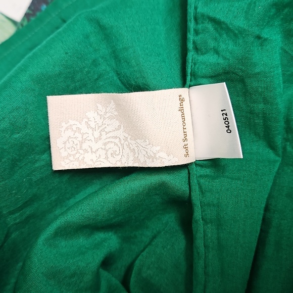 Soft Surroundings Tropical Maxi Dress Garden Girl - Picture 6 of 6